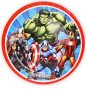 Avengers Отмъстителите герои Капитан Америка Хълк Айрън 8 бр големи парти чинии чинийки рожден ден, снимка 1