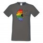 Мъжка тениска Pride Sunflower Peace multicolor Прайд,Празник.Повод,Изненада, снимка 4