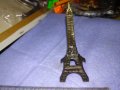 СТАРА ДЕКОРАТИВНА МЕСИНГОВА АЙФЕЛОВА КУЛА УМАЛЕН МОДЕЛ СУВЕНИР от ПАРИЖ 41307, снимка 2