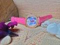 Стилен дамски часовник за любителите на пеперуди, снимка 1 - Дамски - 43186641