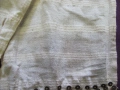 19век кенарена кърпа, мъниста и пайети 140х17см., снимка 10