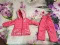 Зимен екип за момиче, снимка 1