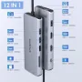 Нов хъб Докинг станция за лаптоп с 2 HDMI, Gigabit Ethernet и USB 3.0, снимка 2