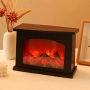 Настолна декоративна камина на ток с изкуствен огън за декорация, снимка 1