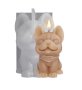 3d Куче Булдог изплезено силиконов молд форма фондан шоколад гипс свещ, снимка 1 - Форми - 43887101