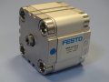 пневматичен цилиндър Festo AEVU-63-25-P-A compact air cylinder, снимка 1 - Резервни части за машини - 40528383
