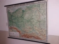 Стара платнена карта Полска народна република, снимка 2