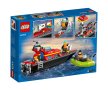 LEGO® City Fire 60373 - Пожарникарска спасителна лодка, снимка 2