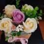 Букет от сапунени рози , снимка 4