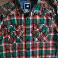 g-star deck bergen shirt - страхотна мъжка риза, снимка 2 - Ризи - 27597385
