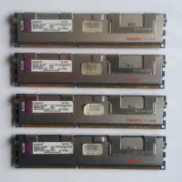 RAM DDR3 Kingston 32GB(4x8GB) ECC с охладители, снимка 1 - RAM памет - 43764110