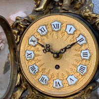 Каминен часовник в стил Барок от средата на 20в., снимка 8 - Други - 13545431