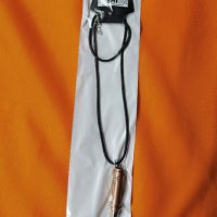 Колие медальон с верижка каишка с форма на патрон куршум патрон от автомат модни бижута за подарък з, снимка 6 - Колиета, медальони, синджири - 38329316