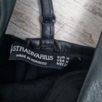 НОВА дълга лъскава кожена рокля Stradivarius Страдивариус - М с етикет, снимка 4 - Рокли - 43739653
