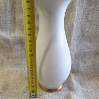 Порцеланова ваза -Бавария-довоенно производство, снимка 3 - Вази - 44911622
