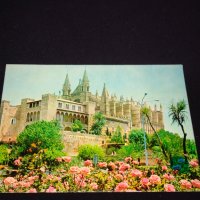 Две стари картички Катедралата в Палма де Майорка,красив Замък Германия 41642, снимка 3 - Колекции - 43099784