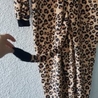Гащеризон пижама H&M леопард S-M НОВА, снимка 6 - Нощници - 44112054