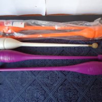 дървени бухалки за художествена гимнастика, пластмасови бухалки Sasaki, снимка 1 - Художествена гимнастика - 30463807