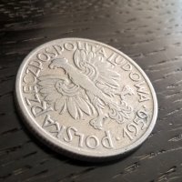 Монета - Полша - 2 злоти | 1959г., снимка 2 - Нумизматика и бонистика - 26813880