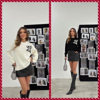 Louis Vuitton дамски пуловер висок клас реплика, снимка 1 - Блузи с дълъг ръкав и пуловери - 43892383