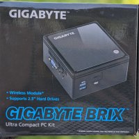 мини компютър GIGABYTE GB-BACE-3160 - 8Gb ram - 240Gb SSD, снимка 7 - За дома - 43347760