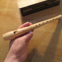 Блок флейта MOECK - сопрано 80те г. изключително запазена и в пълен комплект с оригиналната си ку, снимка 6 - Духови инструменти - 26727318