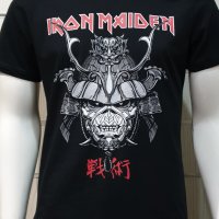 Нова мъжка тениска на музикалната група IRON MAIDEN - Senjutsu Samurai Eddie Graphic Navy, снимка 8 - Тениски - 35623072