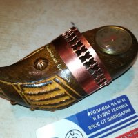 термометър-дървена обувка-внос France 🇫🇷 0312212026, снимка 1 - Антикварни и старинни предмети - 35020367