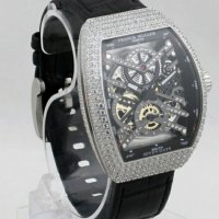 Мъжки луксозен часовник Franck Muller V 45 SC DT, снимка 1 - Мъжки - 32425399