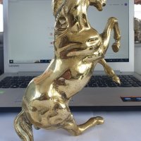 Страхотна антикварна английска бронзова фигура статуетка пластика плътен бронз , снимка 5 - Антикварни и старинни предмети - 38566274
