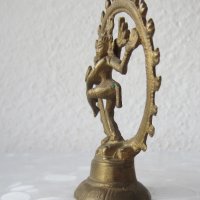 Индия божество метал бронз фигура пластика статуетка, снимка 4 - Антикварни и старинни предмети - 28965602