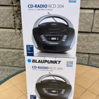 Blaupunkt USB CD RCD 204 Boombox, снимка 1 - Аудиосистеми - 40120929