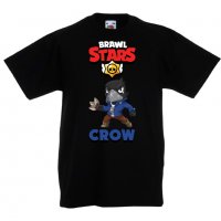 Детска тениска Crow Brawl Stars, снимка 1 - Детски тениски и потници - 32920286