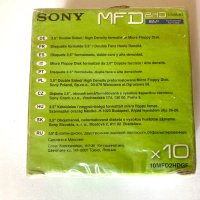 10 бр Флопи дискети Sony MFD 2HD 1.44MB, снимка 2 - Други - 43325384