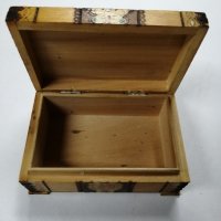 Дървена кутия - 13 х 8.5 см. , снимка 2 - Други стоки за дома - 32241322