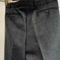 Модерен стилен вълнен панталон,мъжка кройка, снимка 5 - Панталони - 34594112