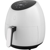 НОВ Тъчскрийн Фритюрник с горещ въздух Heinner SnowDrop HAF-B2000WH, 2000W, 5.0 л, Цифров контрол, снимка 6 - Фритюрници - 43422545