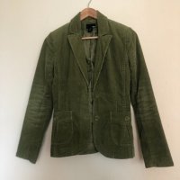 H&M дамско зелено сако в размер S, снимка 1 - Сака - 32235334