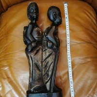 Африканска статуетка от Гана, снимка 1 - Антикварни и старинни предмети - 38707945