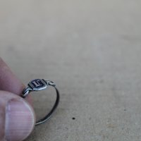 Стар сребърен пръстен с емайл Ф.К. ''Левски'', снимка 7 - Колекции - 43593854