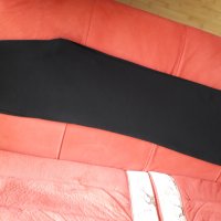 Дамски еластичен черен панталон широки крачоли, снимка 4 - Панталони - 28580635