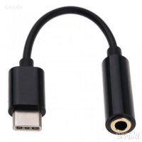 AUX кабел за музика 3.5 F / Type-C M , снимка 3 - USB кабели - 36518845