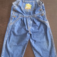 Детски дънков гащеризон, снимка 2 - Детски панталони и дънки - 37438020