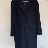 Прекрасно черно палто,80% вълна, снимка 4 - Палта, манта - 38455226