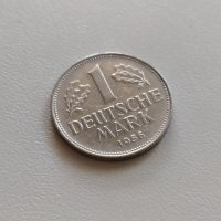 1 марка 1956 D - Германия, снимка 1 - Нумизматика и бонистика - 36805005