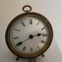 Бронз,порцелан,каретен часовник , снимка 5 - Антикварни и старинни предмети - 43257864
