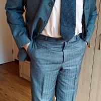 Аndrews мъжки костюм - сако и панталон, размер 50 , снимка 1 - Костюми - 38420026