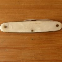 Колекционерско джобно ножче 2 остриета Kronenbourg 1975 г, снимка 11 - Ножове - 43429763