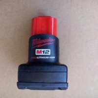 Мilwaukee 12v М12 3.0ah батерия оригинална, снимка 6 - Други инструменти - 43675032