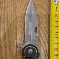 Сгъваем нож BOKER от първата серия редкаж метални черени, снимка 3 - Антикварни и старинни предмети - 44120291